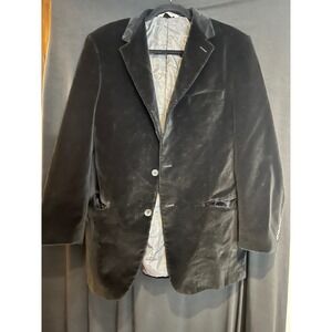 Men's Black Velvet Linea Uomo‎ Blazer
